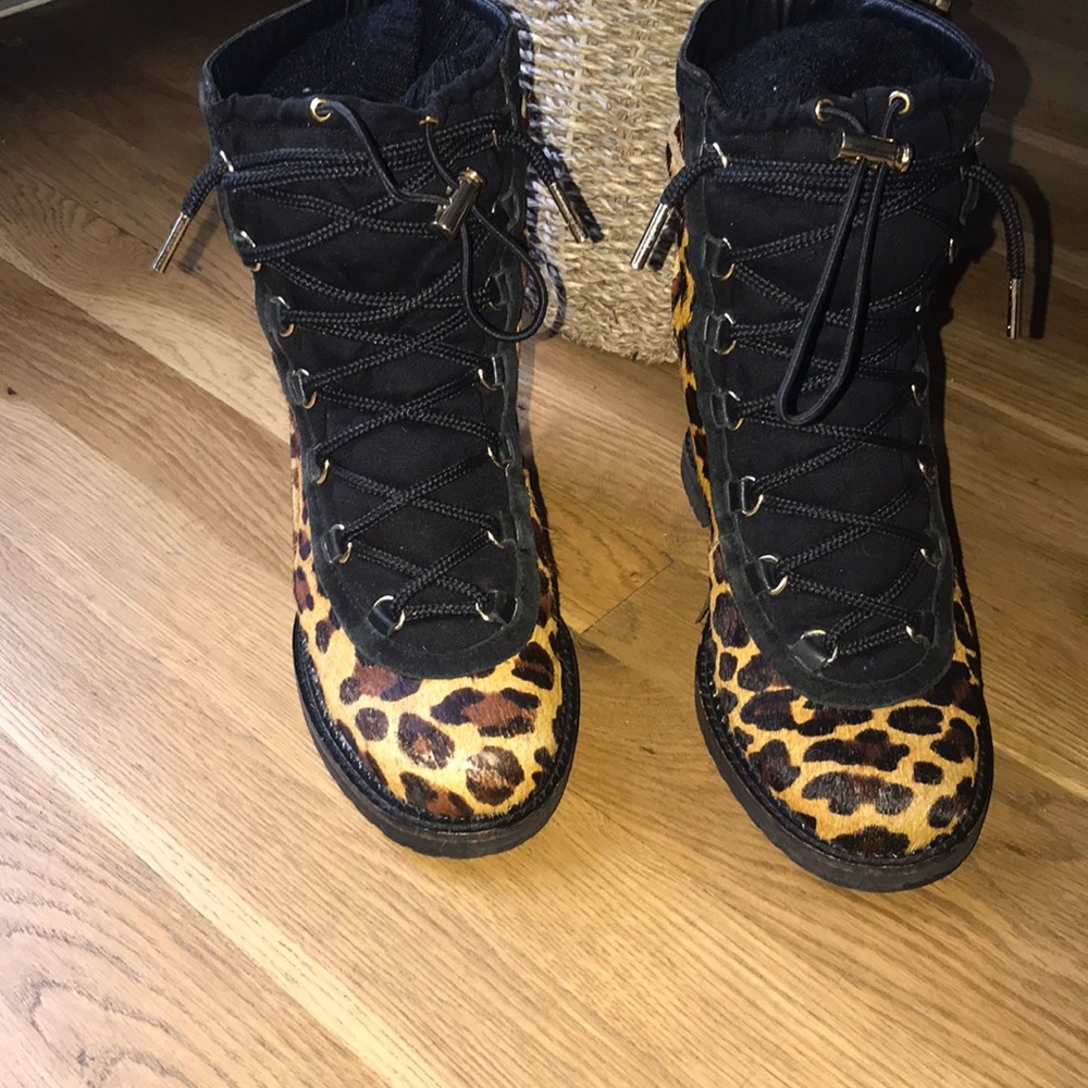 Diane Von Furstenberg Genuine Calf Lace Bootie